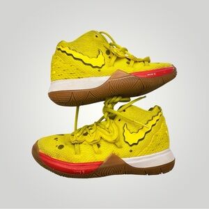 Nike Kyrie 5 x SpongeBob SquarePants Mid  Children Toddler Sneakers Shoes 10.5C